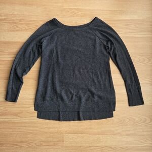 AMERICAN EAGLE Grey Fine Knit Sweater